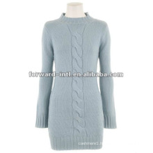 women's cashmere cable knitted pullover